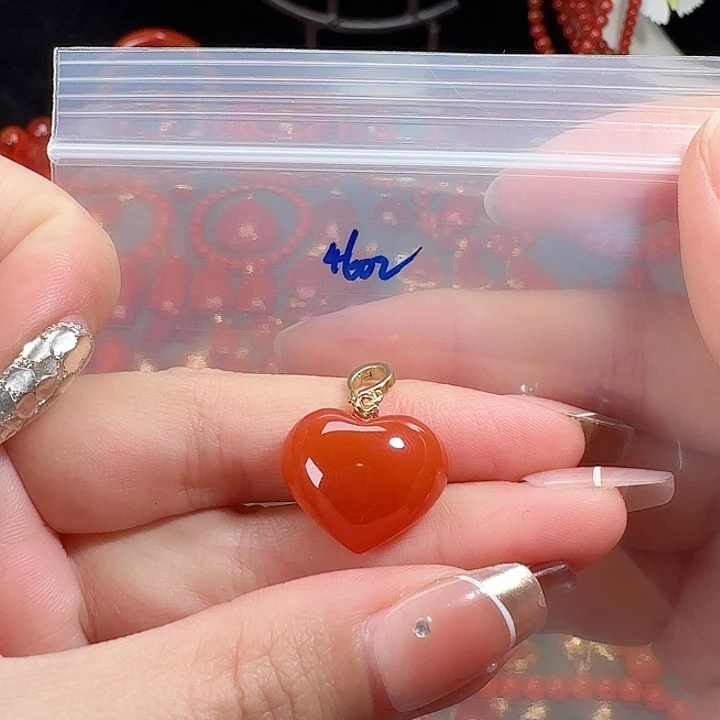 南红玛瑙银S925镶嵌戒指