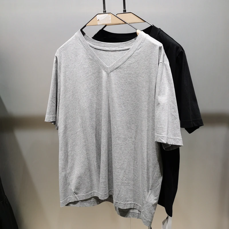 【深圳南油高货】夏季轻奢纯色短袖上衣  NE51FT2378