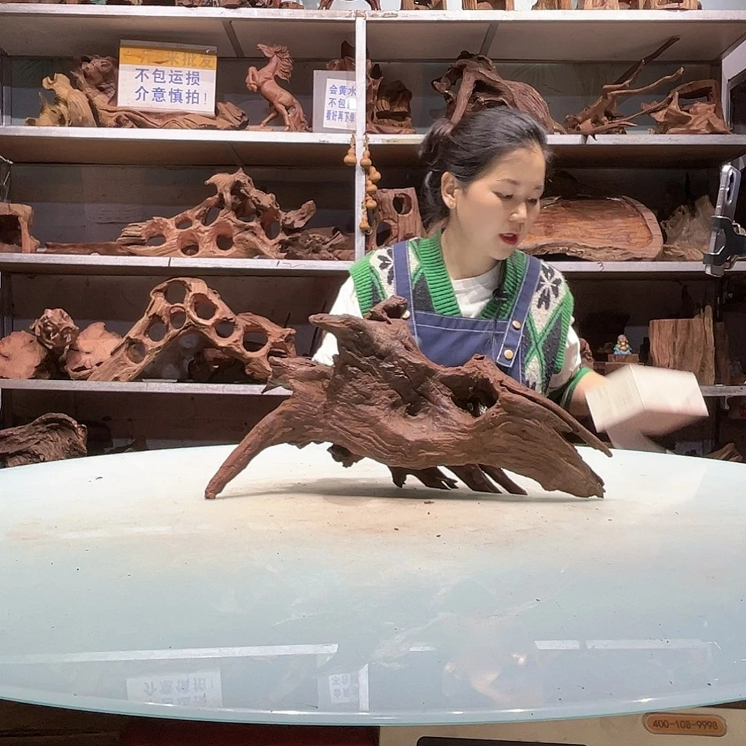 紫砂镂空紫柚沉木不包损A*乐3470