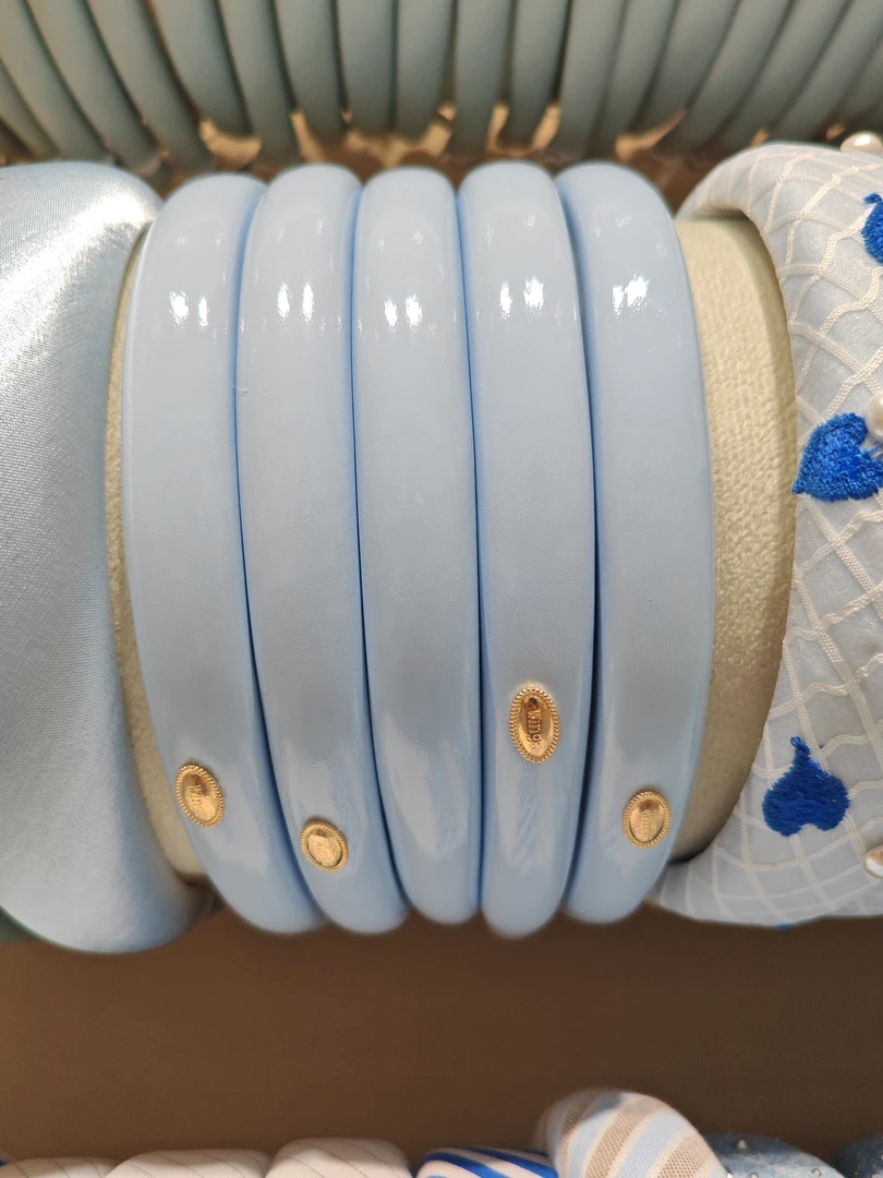 法式时尚发箍漆皮