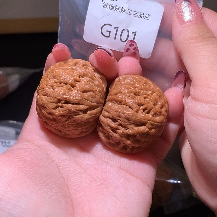 把件文玩核桃铁锤妹妹42➕