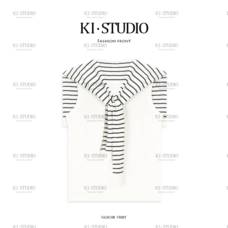 春夏防晒高档针织套两件套