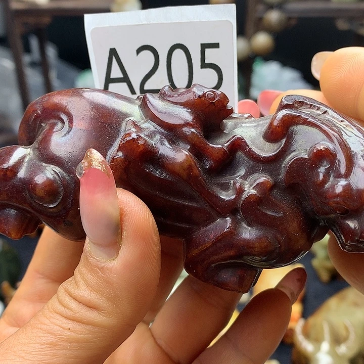 和田玉未镶嵌车挂