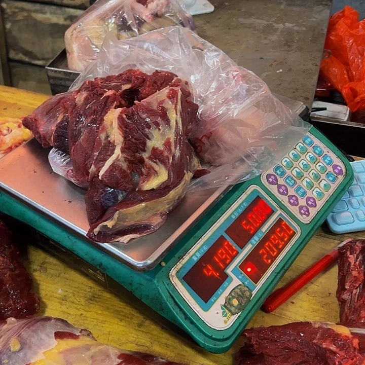 广西土耕马马肉中国大陆