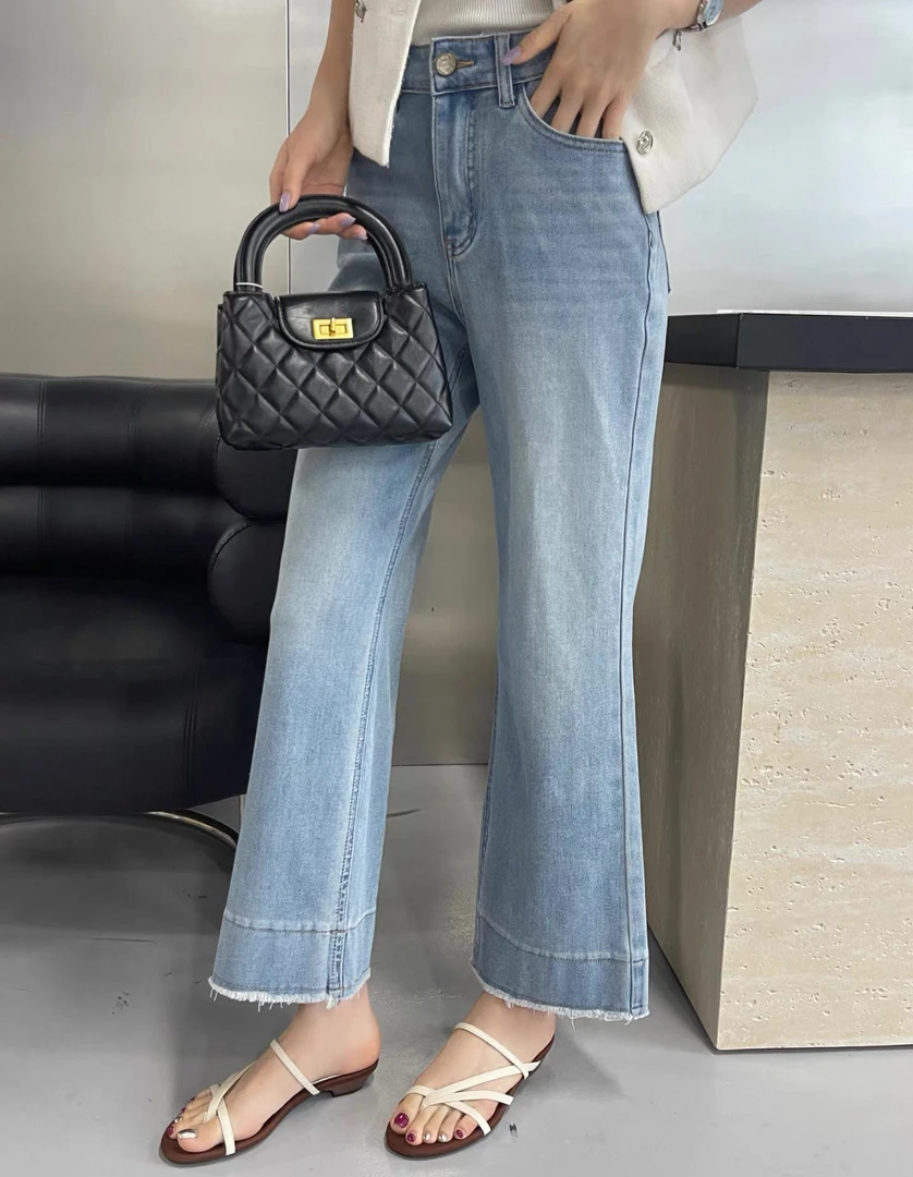 【断码清仓】复古风尖头夹趾时装凉鞋高跟鞋凉拖鞋 KK 252516-1