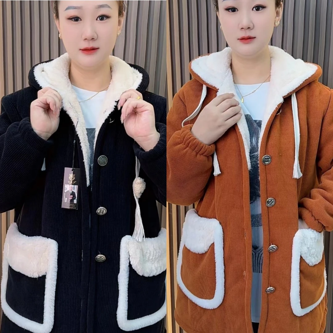 【加大加厚240斤】三层加厚黑色显瘦时尚冬款家居服超大睡衣套装