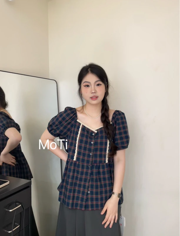定制百塔格子上衣93170