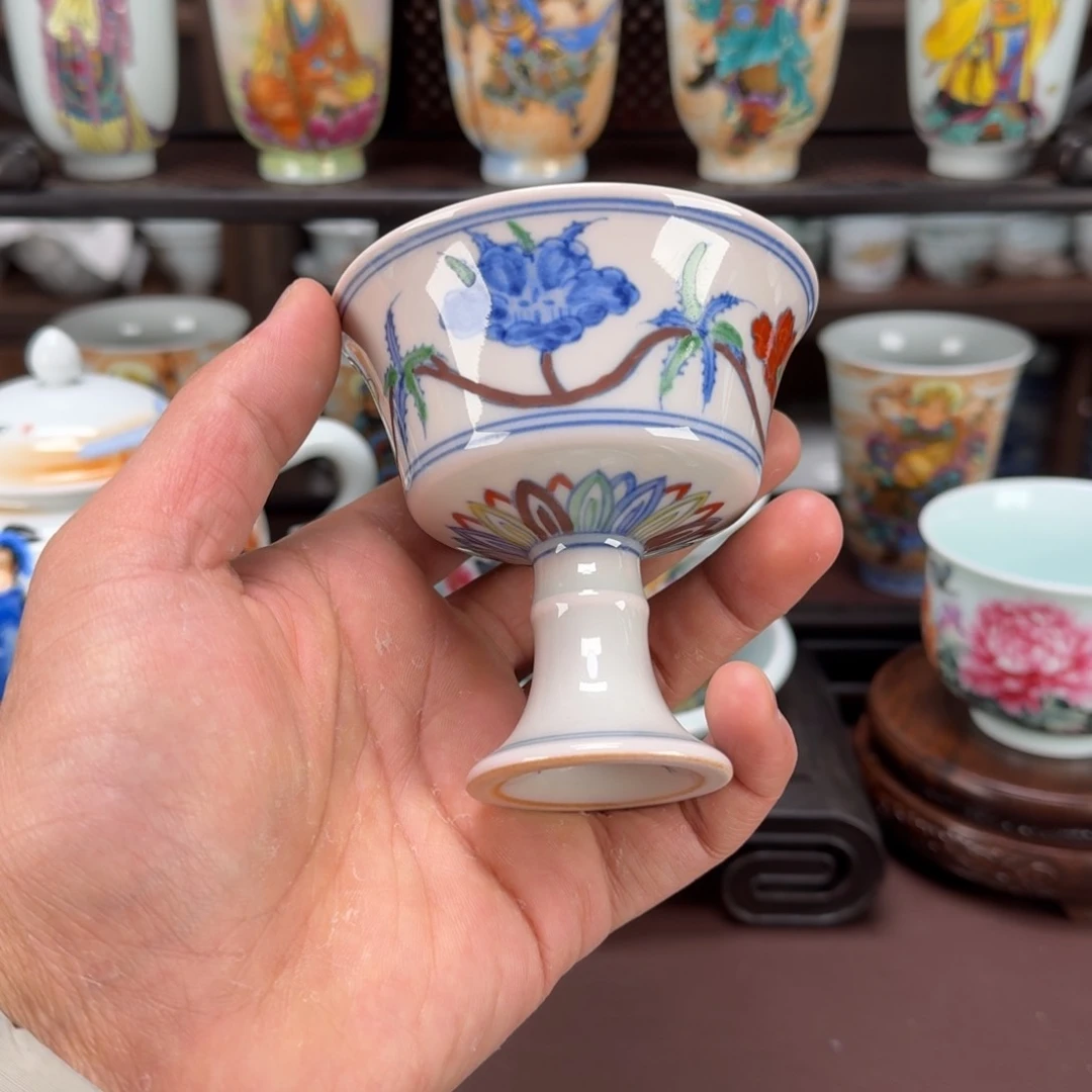 杯景德镇陶瓷艺术家作品欣赏