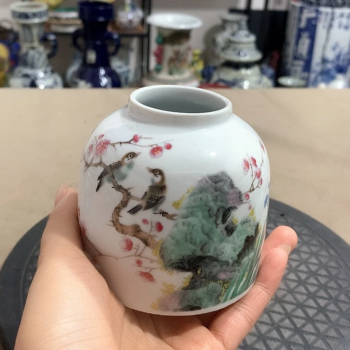 摆件博古架陶瓷摆件