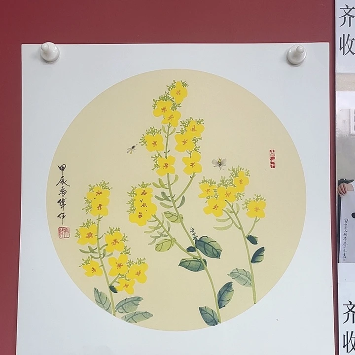 国画冯老师手绘作品