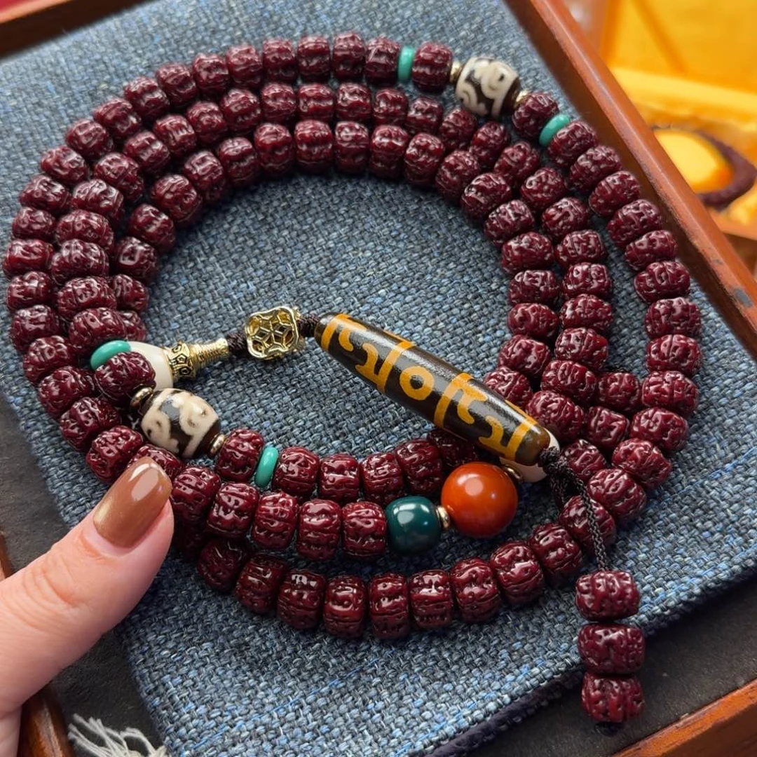 金刚菩提吊坠黑金