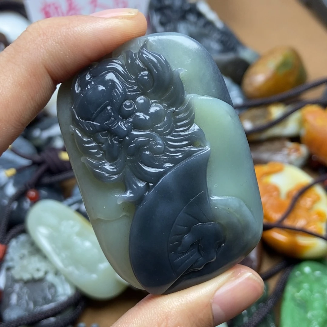 和田玉挂件未镶嵌