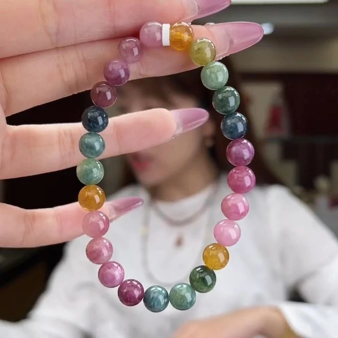 03542815/未镶嵌碧玺7mm+碧玺单圈多样性发货