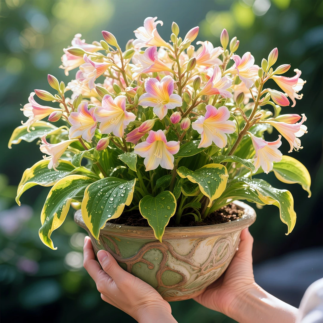 金边玉簪吊兰花苗喜阴易养观叶观花植物耐寒耐旱盆栽庭院造景绿植