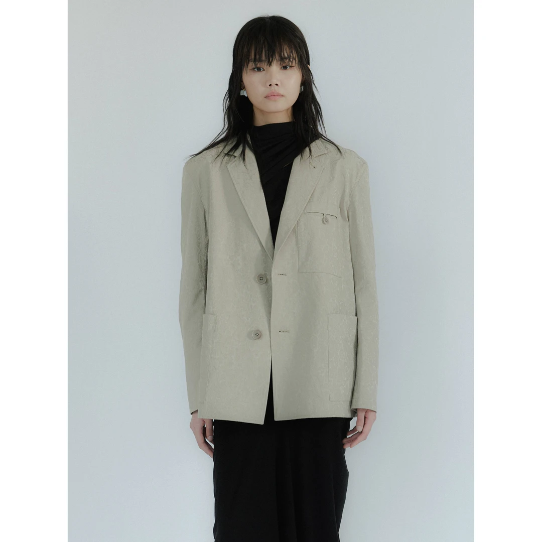 RODERIC WONG提花休闲西装RW051KHASJ