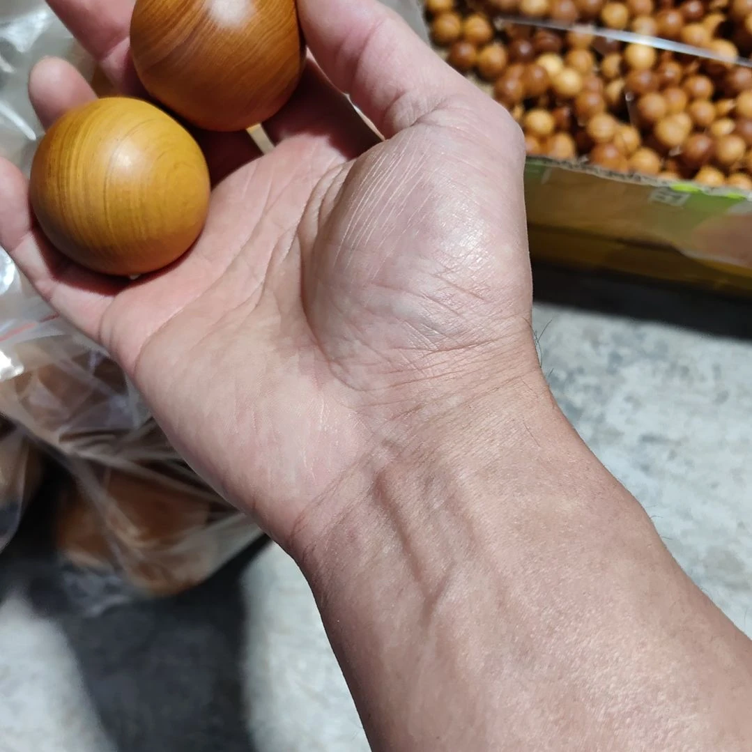 4.5手球一对，太行崖柏