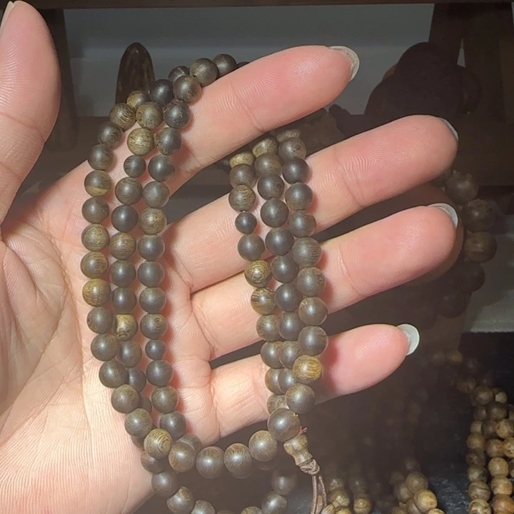 阿***哥沉香沉香碎屑文莱黑棋沉水24.6g/7mm