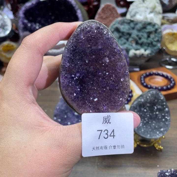 y***i珠宝半成品水晶未镶嵌