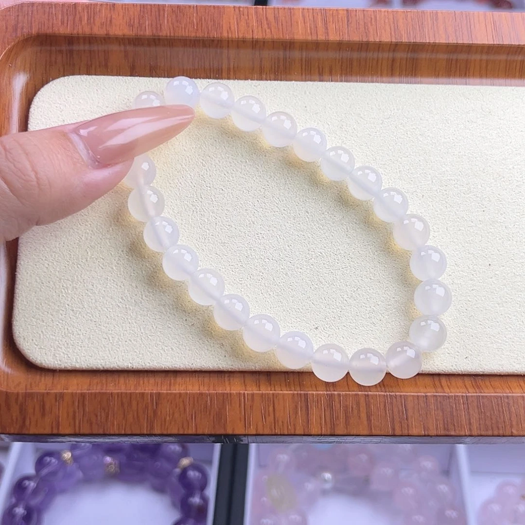 玛瑙/玉髓手串未镶嵌眠