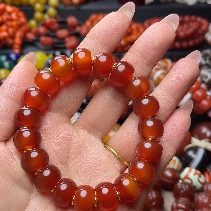 玛瑙/玉髓未镶嵌手链