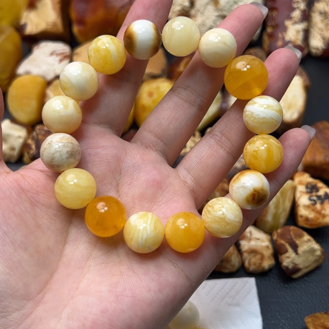 定制琥珀未镶嵌蜜蜡