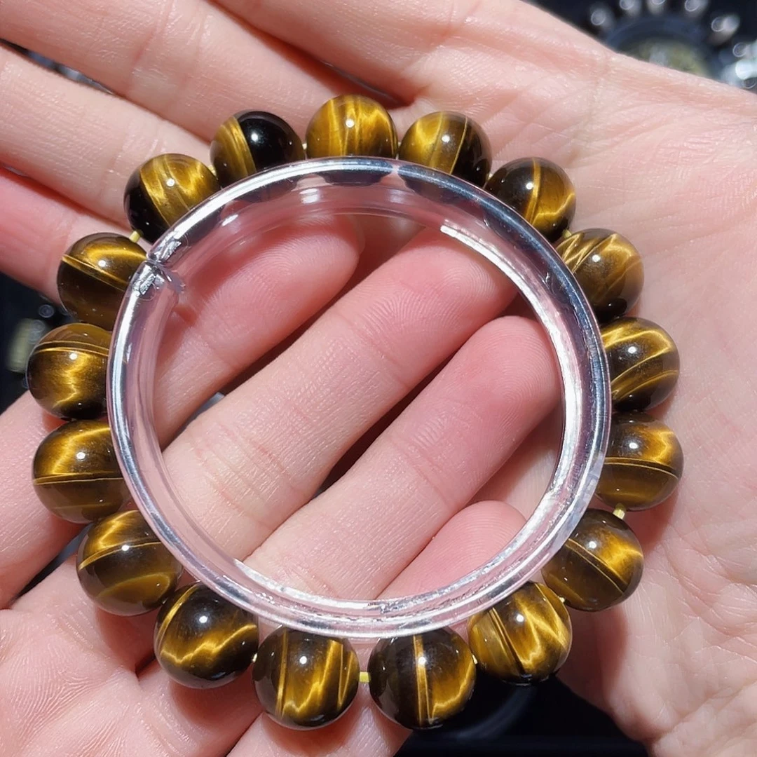 木变石（虎睛石）手链未镶嵌阿**白