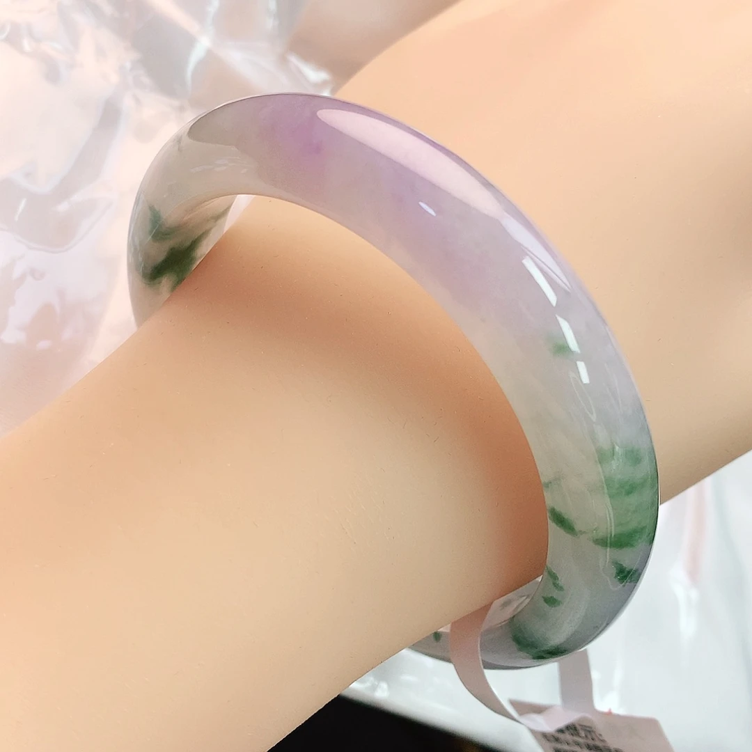 未镶嵌手镯翡翠59圈