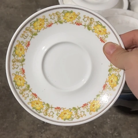 瓷其他6寸果果碟一个