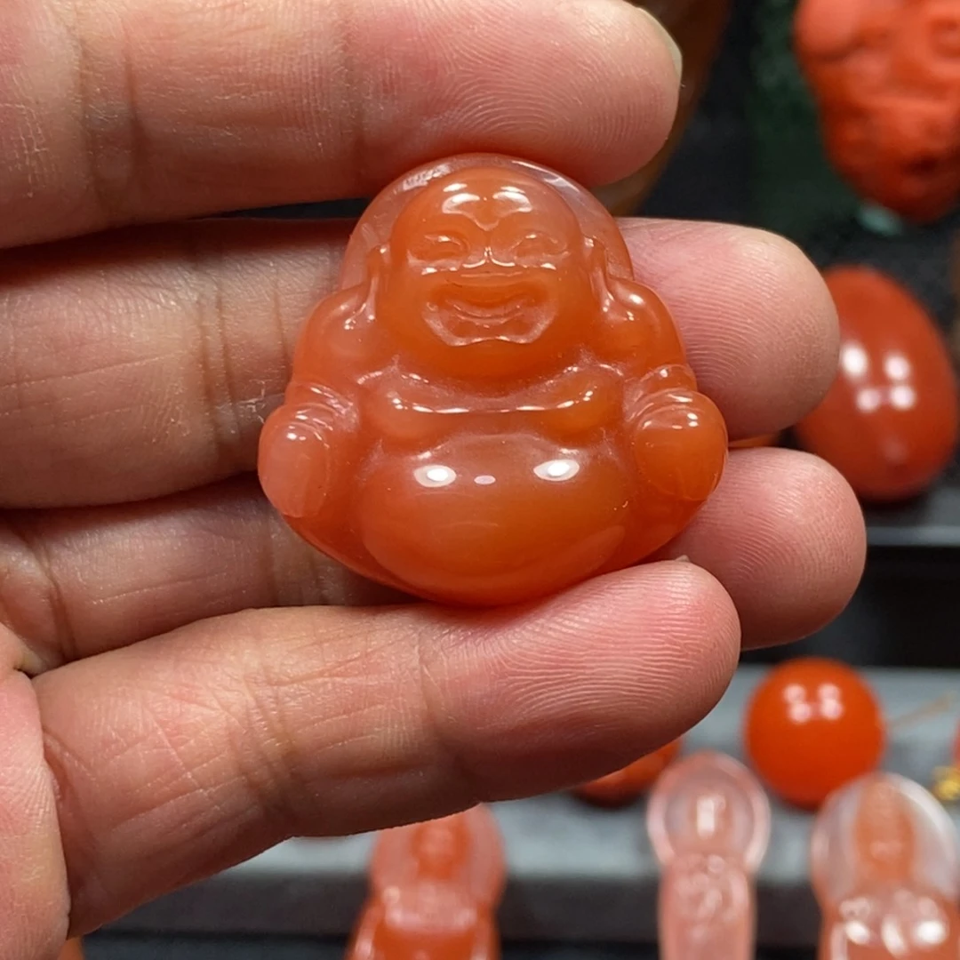 吊坠(不含链)未镶嵌南红玛瑙