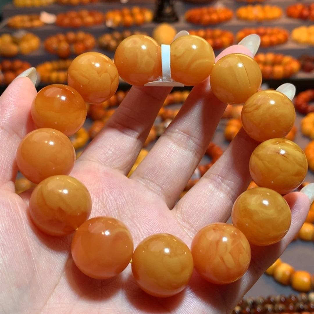 【闪购商品】手串蜜蜡未镶嵌蜜蜡手串