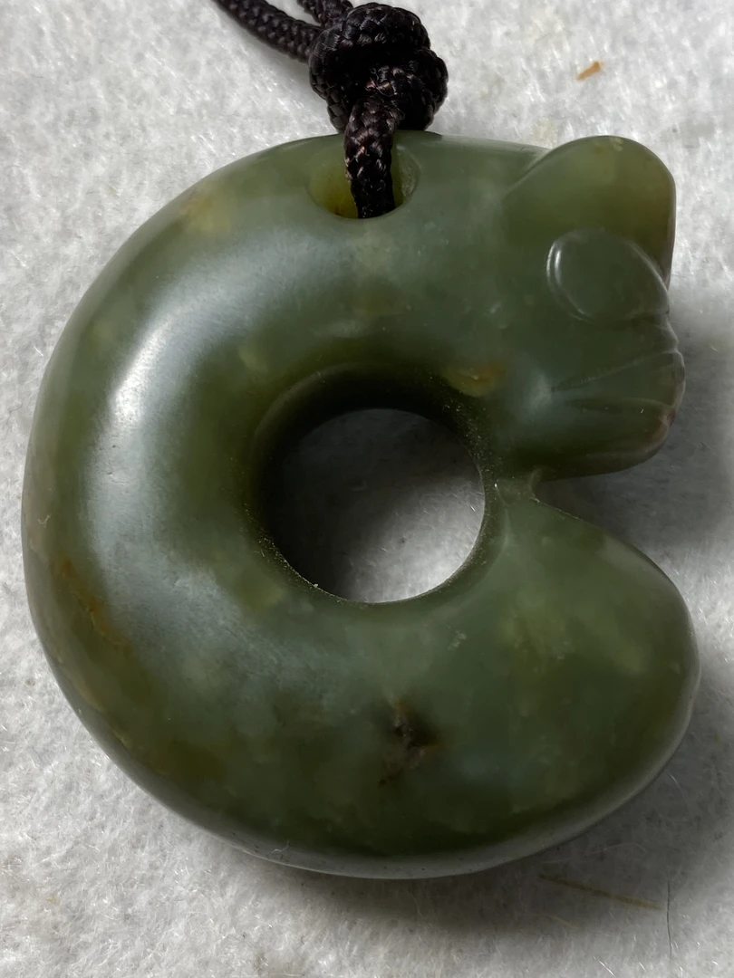 河磨奇石猪龙器件