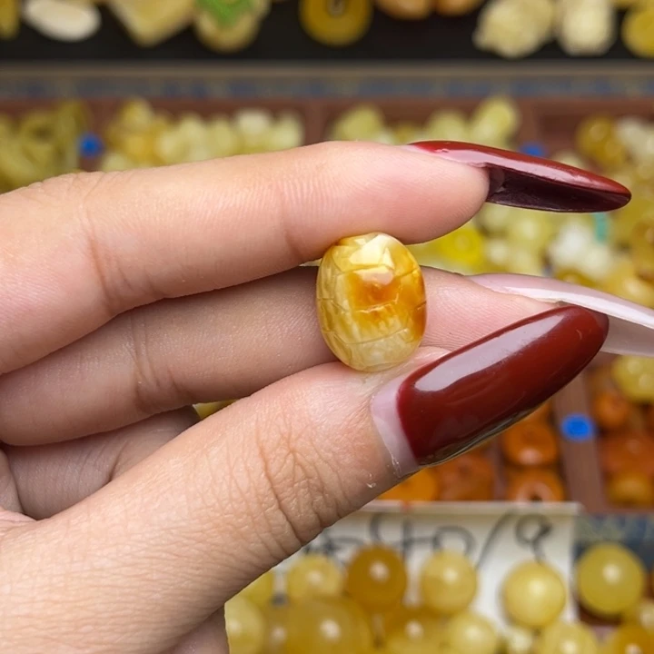 蜜蜡未镶嵌珠宝奇石蜜糖妖花富甲一方