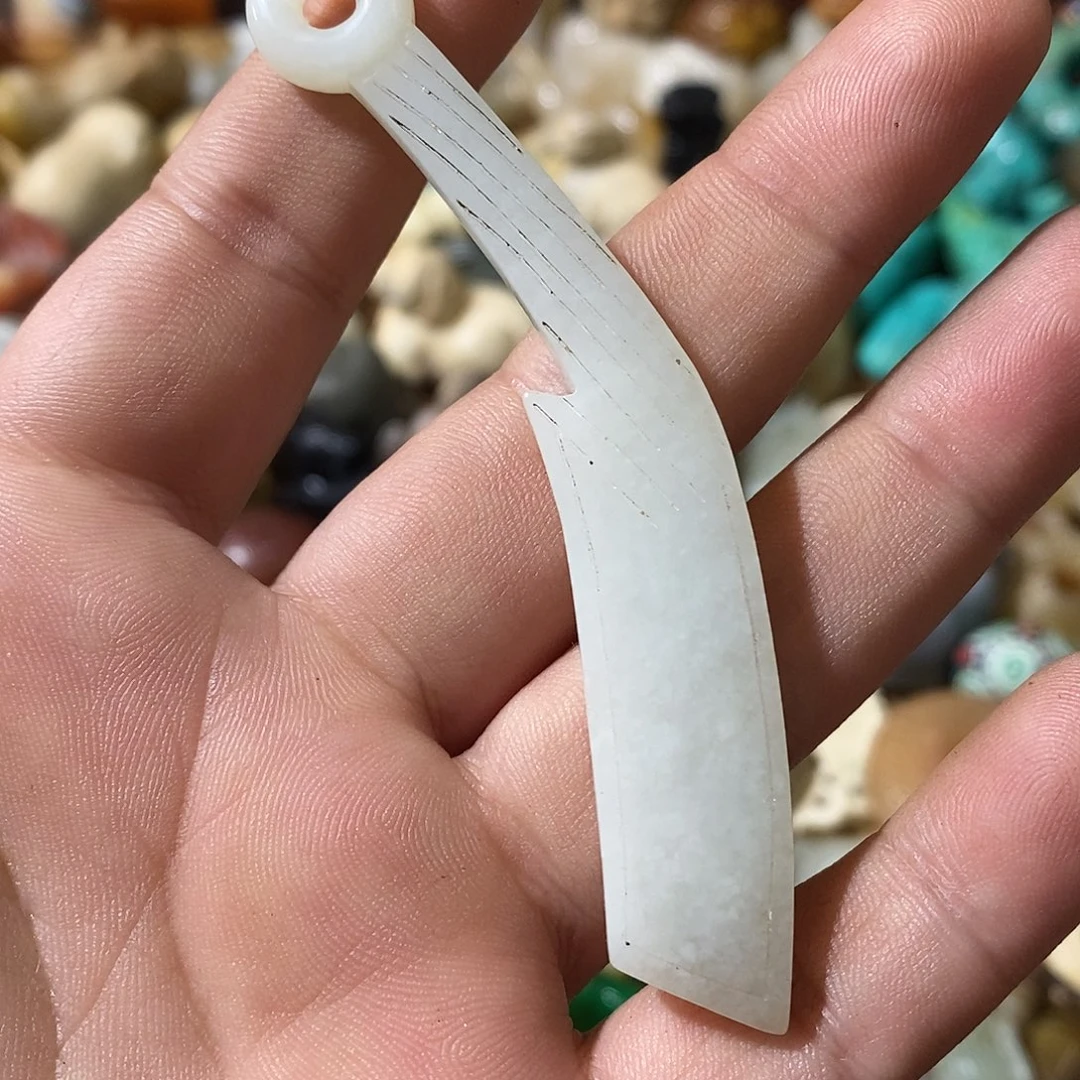 和田玉（糖玉）未镶嵌挂件
