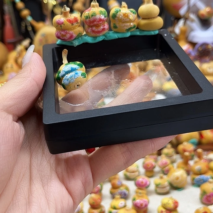 三***七纯手工墨刻小葫芦
