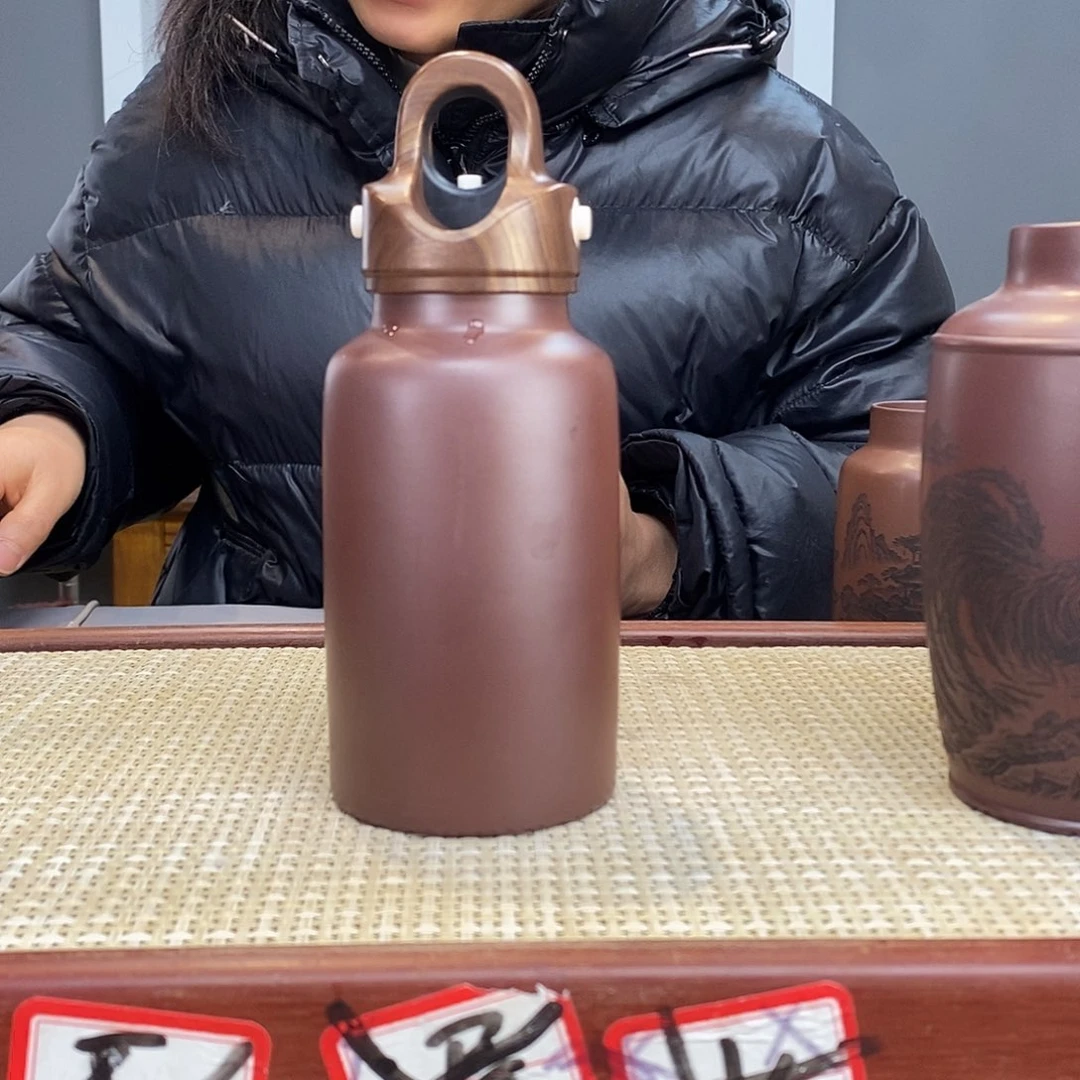 紫砂茶杯精品紫砂茶叶罐