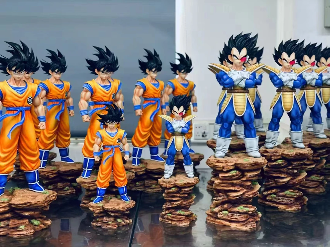 《云上模玩GK》私人定制无限工作室 宿命对决悟空贝吉塔1/6比例双头