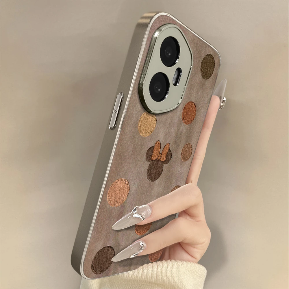 波点米妮适用华为荣耀400手机壳honor/magic7套300/200全包100防