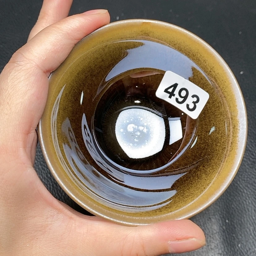 【闪购商品】茶盏全手工真建盏放漏