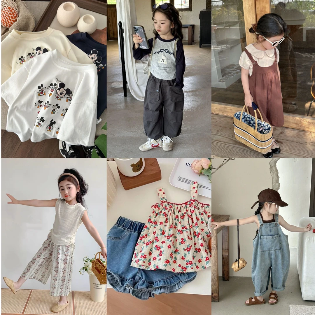 萌猪猪童装儿童可爱甜美休闲卡通男女童装【扣号】链接直播福利ZZ