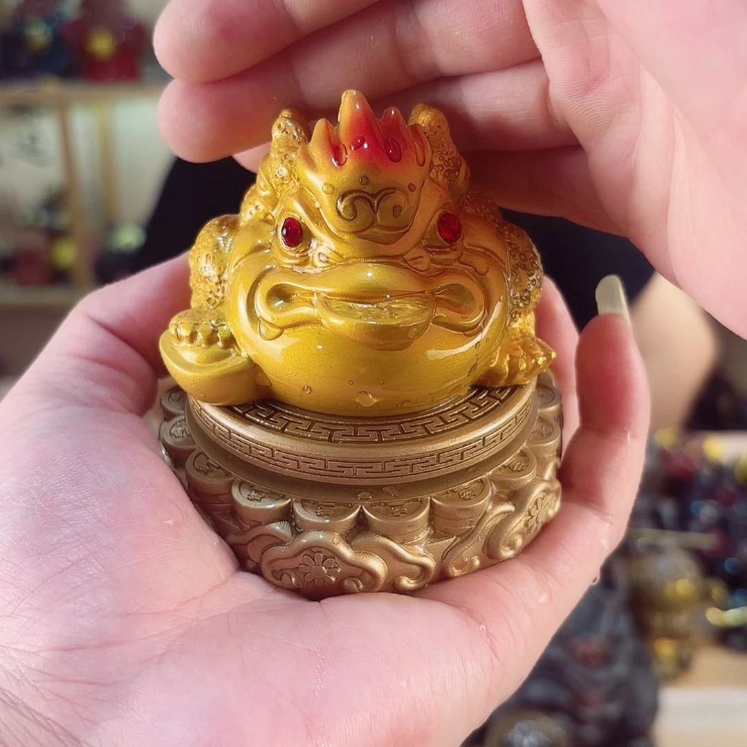 紫砂茶宠紫陶树脂茶宠摆件