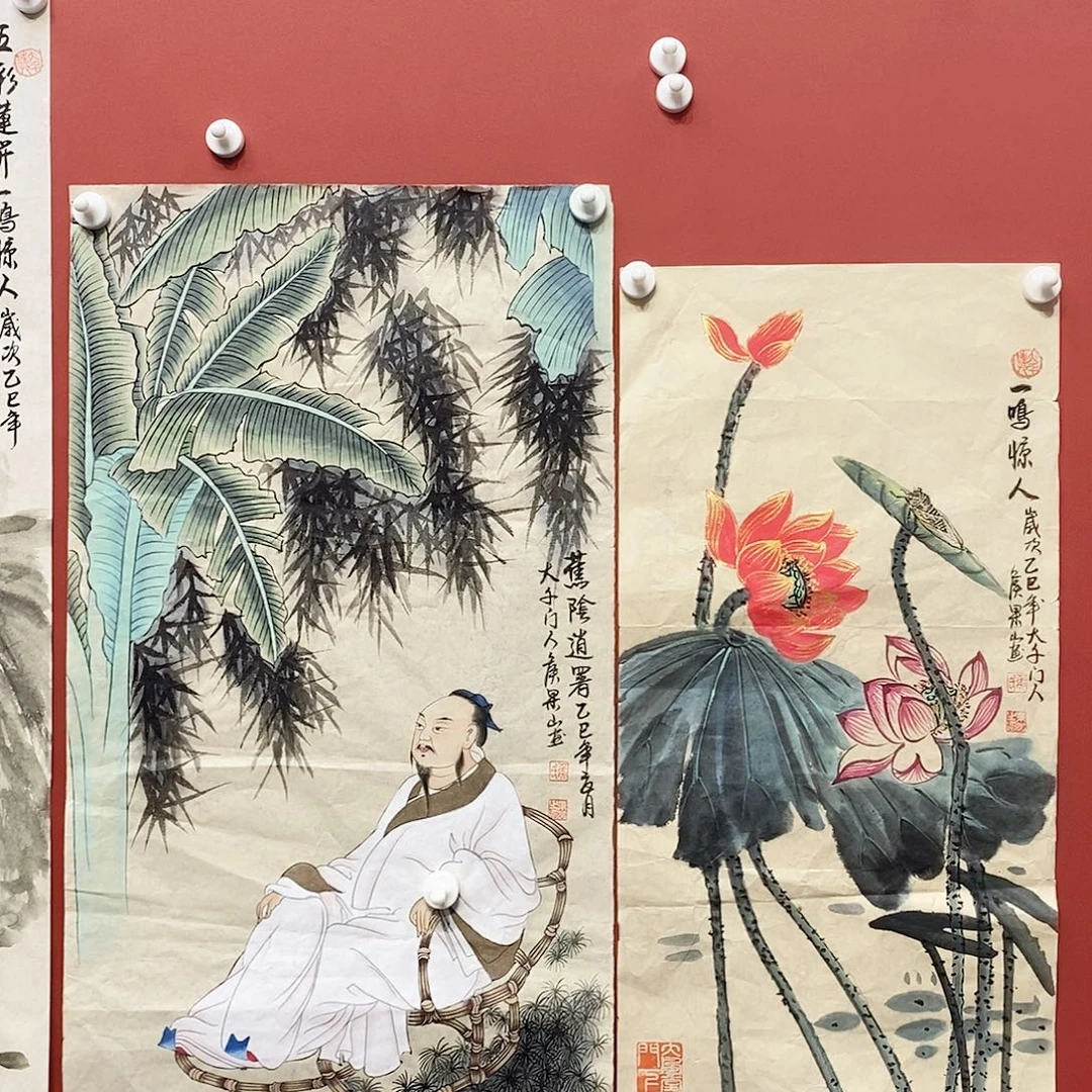 龙***王国画大风堂嫡传-侯果山老师作品路