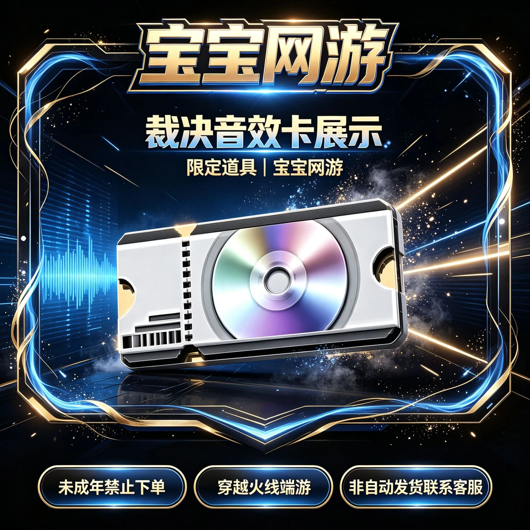 【裁决音效卡】CF穿越火线端游商品【未成年禁止下单】