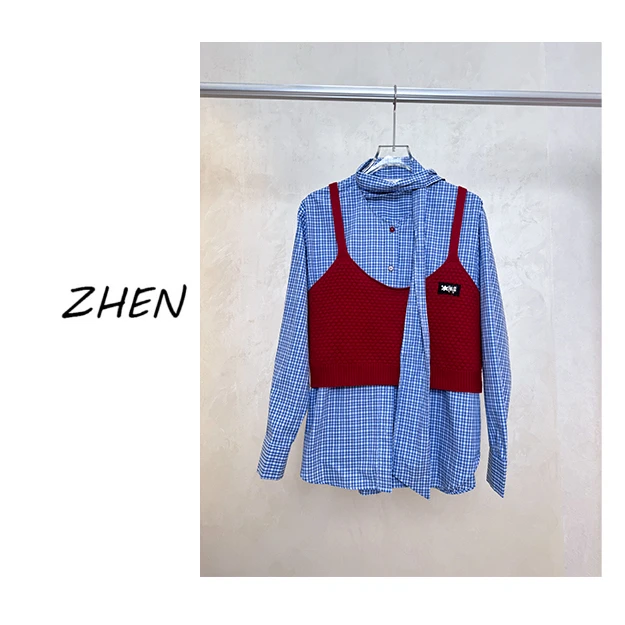 【ZHEN】25K01326  2025新款时尚气质休闲百搭上衣女