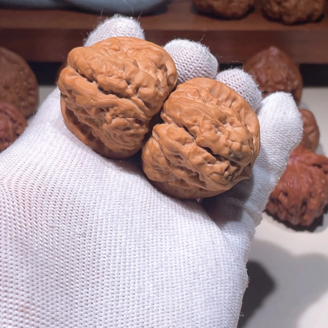 文玩核桃把件蛤蟆头.39.39.8691