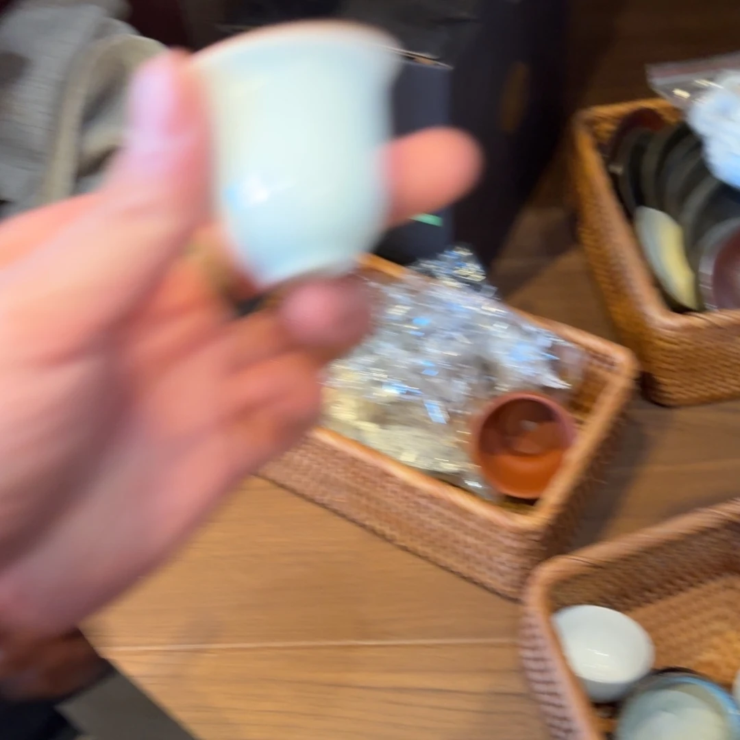 手工艺品琉璃岩茶客杯小号