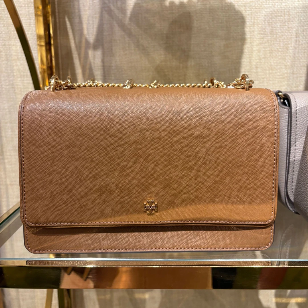 TORY BURCH/汤丽柏琦Emerson Flap 翻盖链条 单肩斜挎包