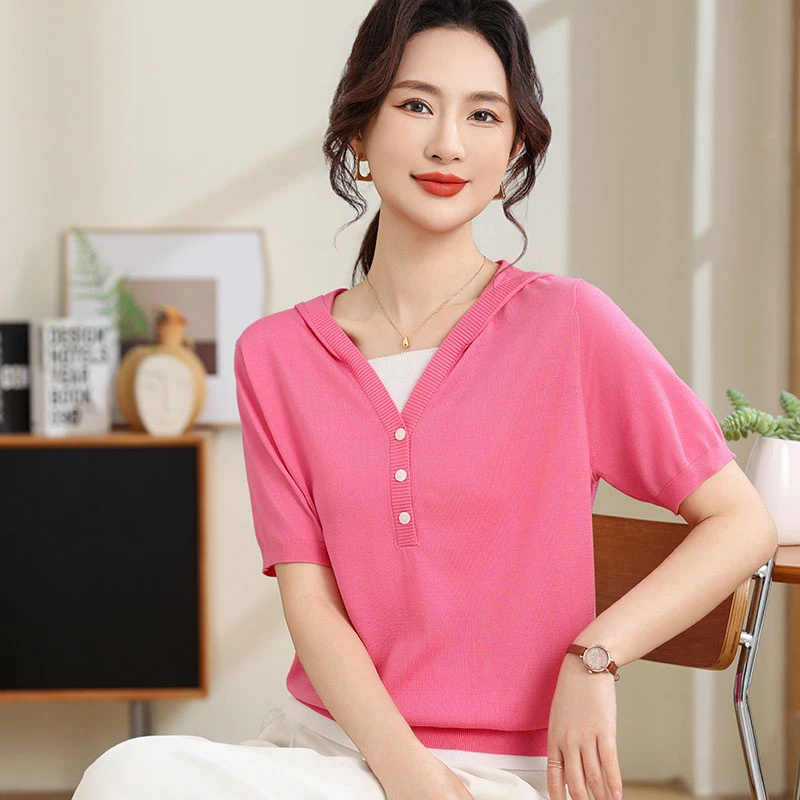 【香嘉怡新品】XJYEA3613女士上衣针织衫休闲网红气质显瘦百搭