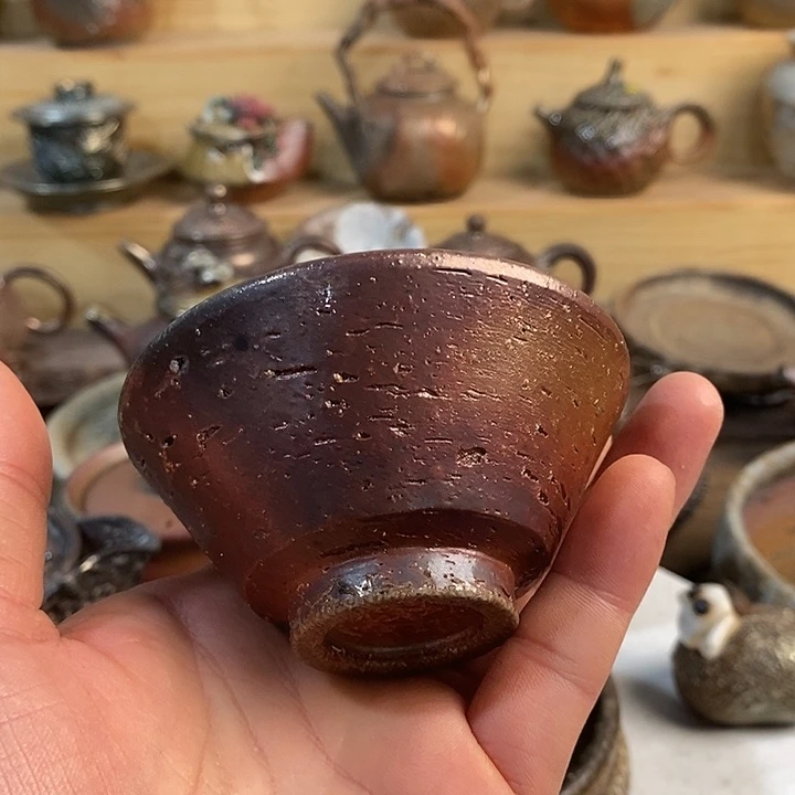 杯柴烧手工制作工艺