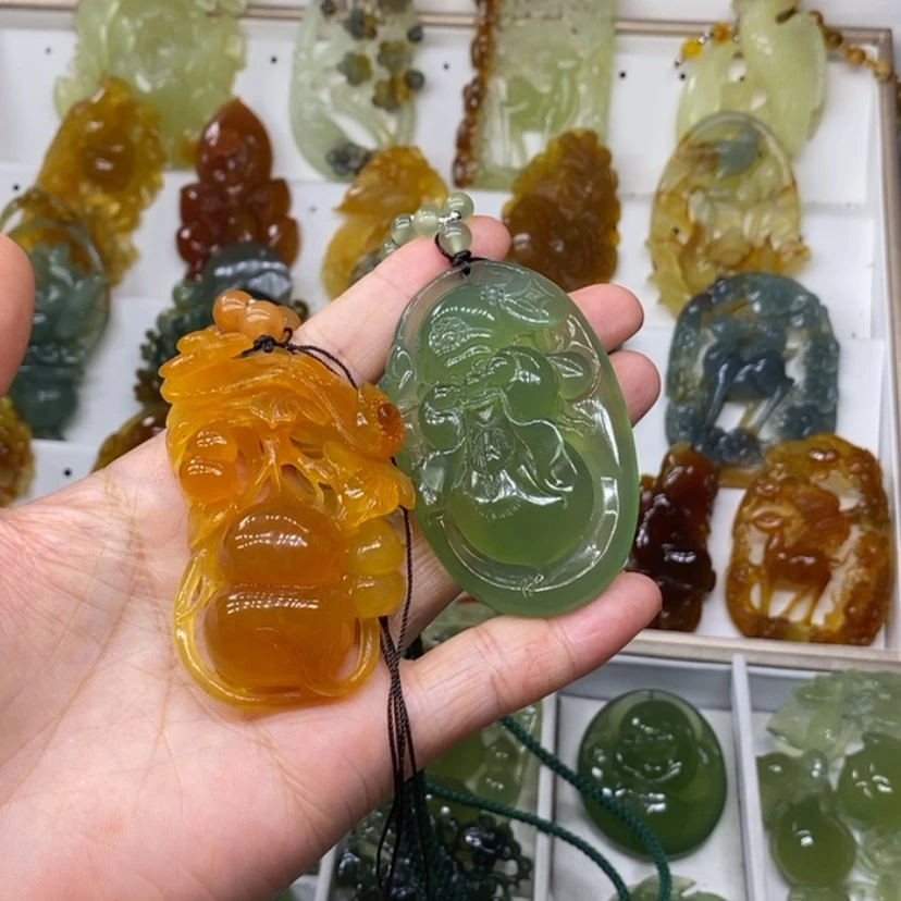 【闪购商品】未镶嵌蛇纹石玉颈饰?***?