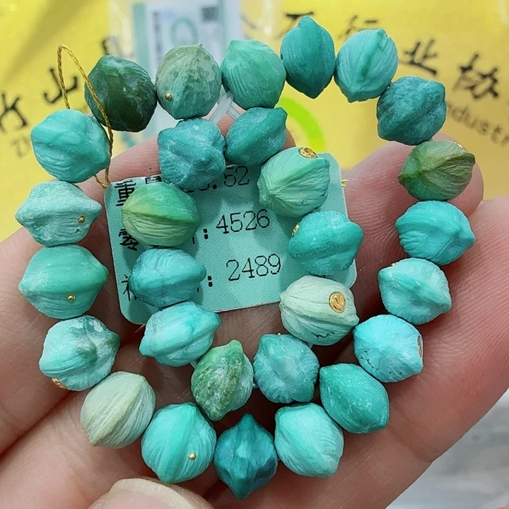 鱼***石绿松石未镶嵌配饰